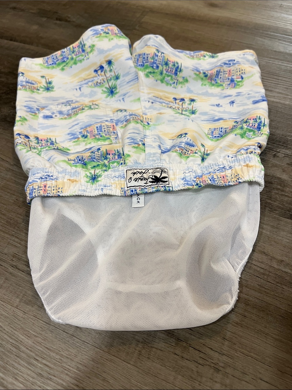 Janie and Jack X Gray Malin swim trunks size 4 - Picture 5 of 6